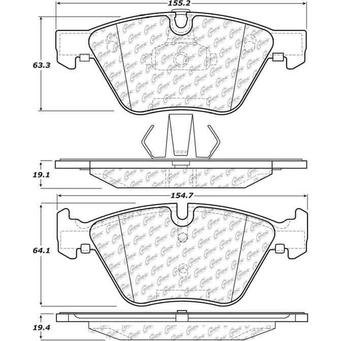CEN CENTRIC PARTS 10510610