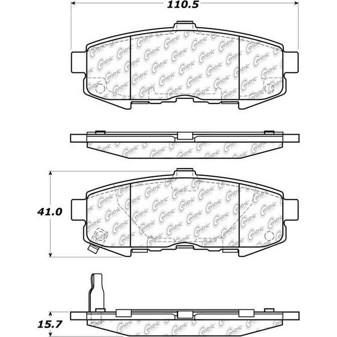 CEN CENTRIC PARTS 10510730