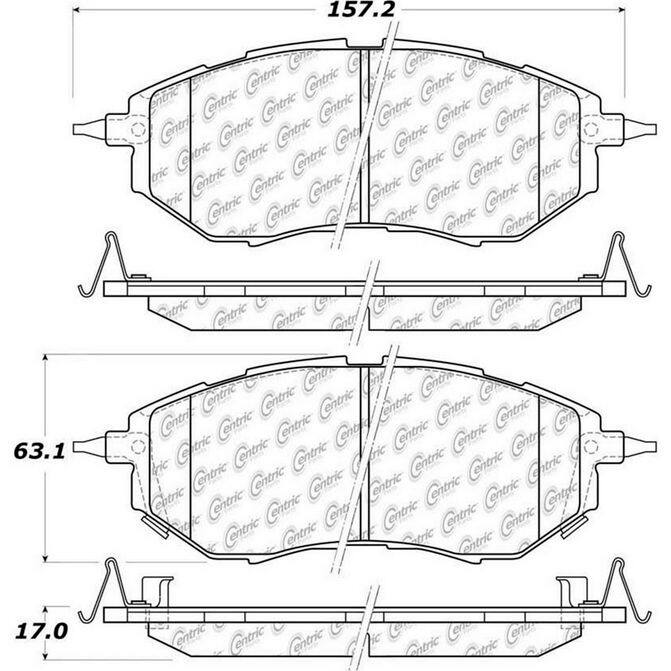 CEN CENTRIC PARTS 10510780