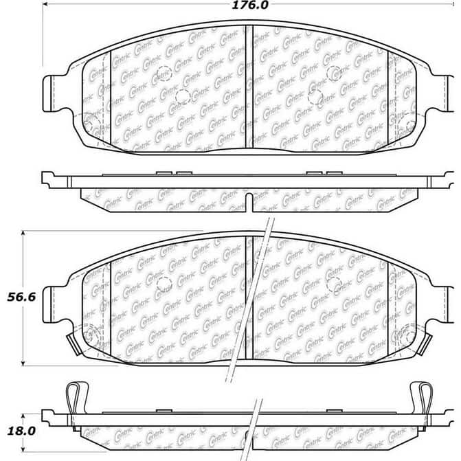 CEN CENTRIC PARTS 10510800