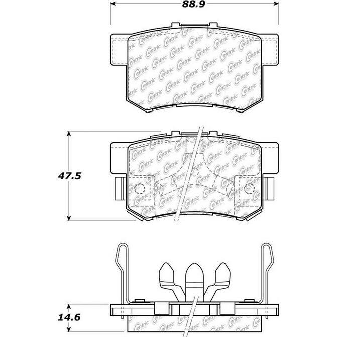CEN CENTRIC PARTS 10510860