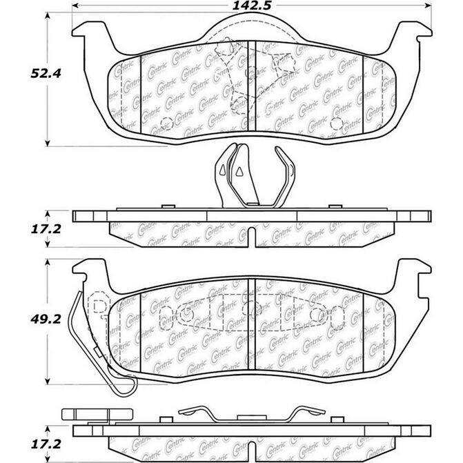CEN CENTRIC PARTS 10510870