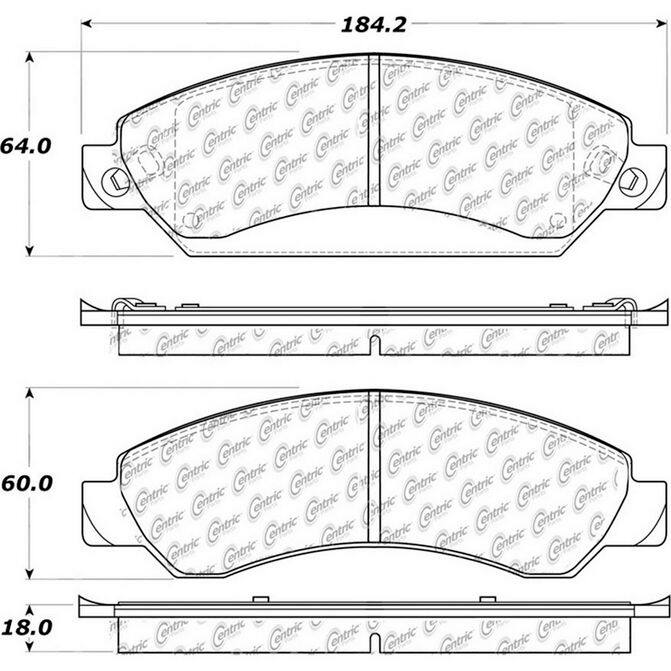 CEN CENTRIC PARTS 10510920