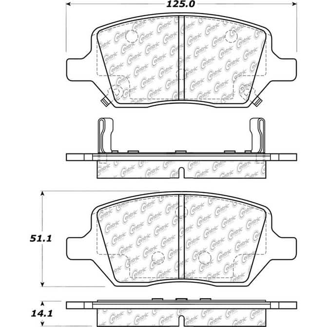 CEN CENTRIC PARTS 10510930