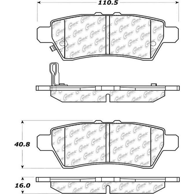 CEN CENTRIC PARTS 10511010
