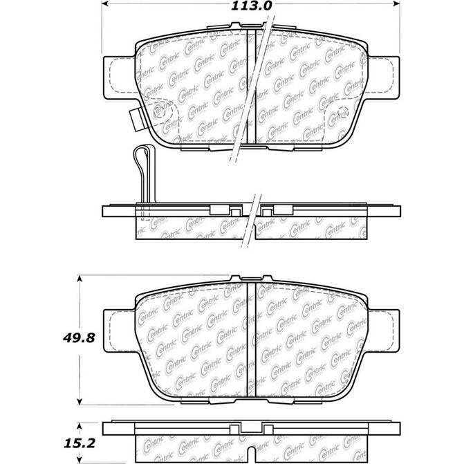 CEN CENTRIC PARTS 10511030