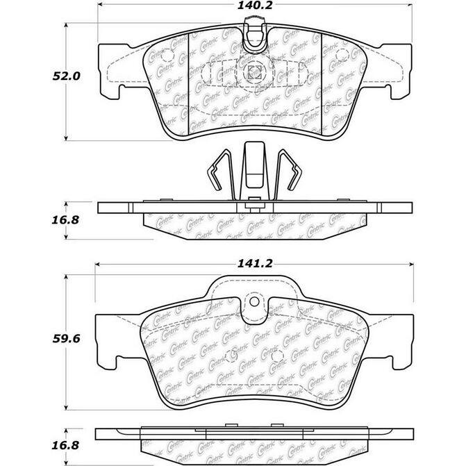 CEN CENTRIC PARTS 10511220