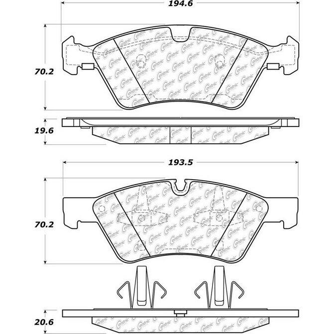 CEN CENTRIC PARTS 10511230