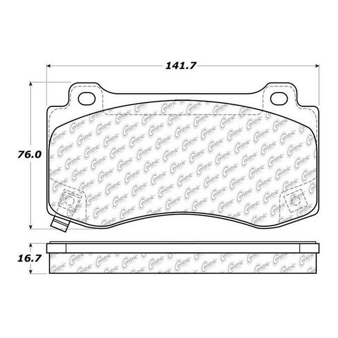 CEN CENTRIC PARTS 10511490