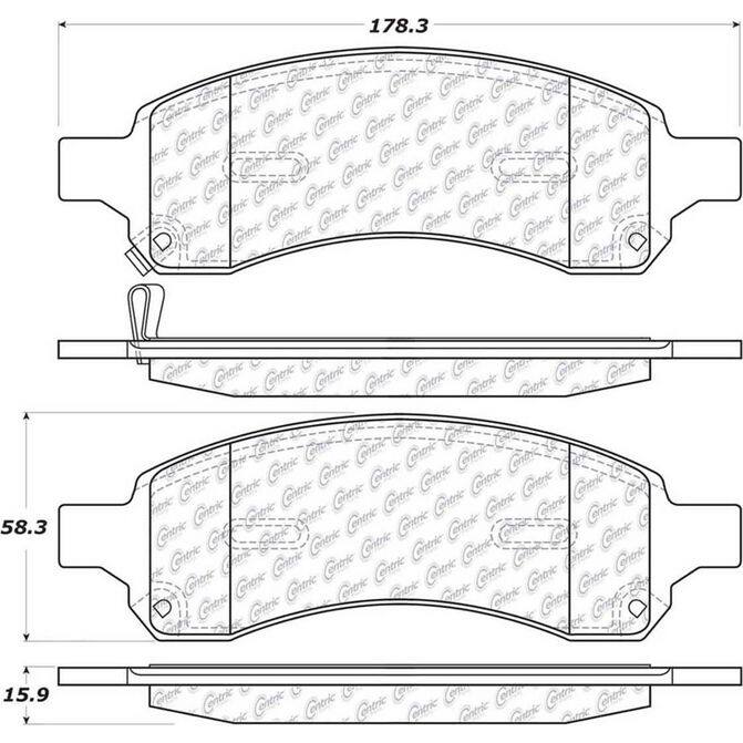 CEN CENTRIC PARTS 10511691