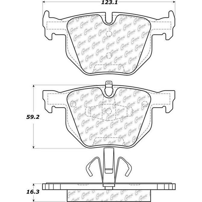 CEN CENTRIC PARTS 10511700