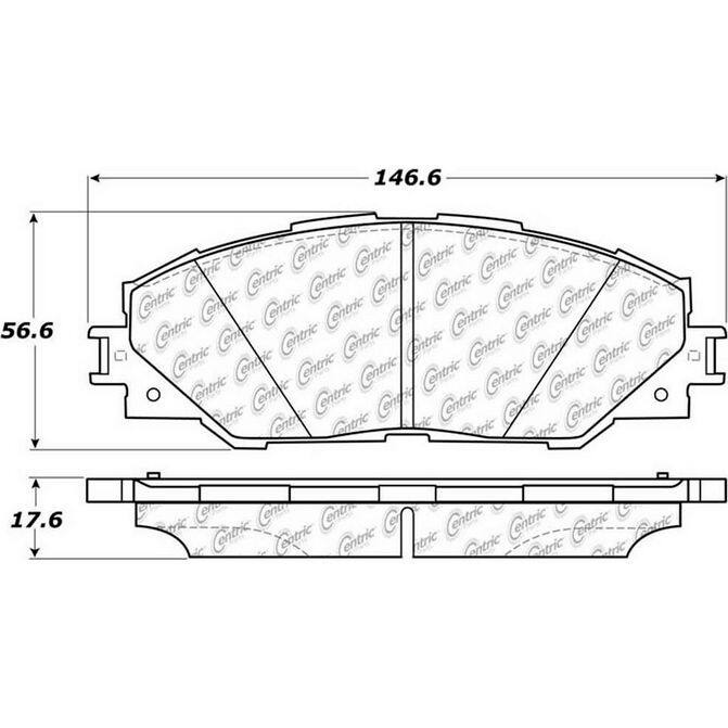 CEN CENTRIC PARTS 10512110