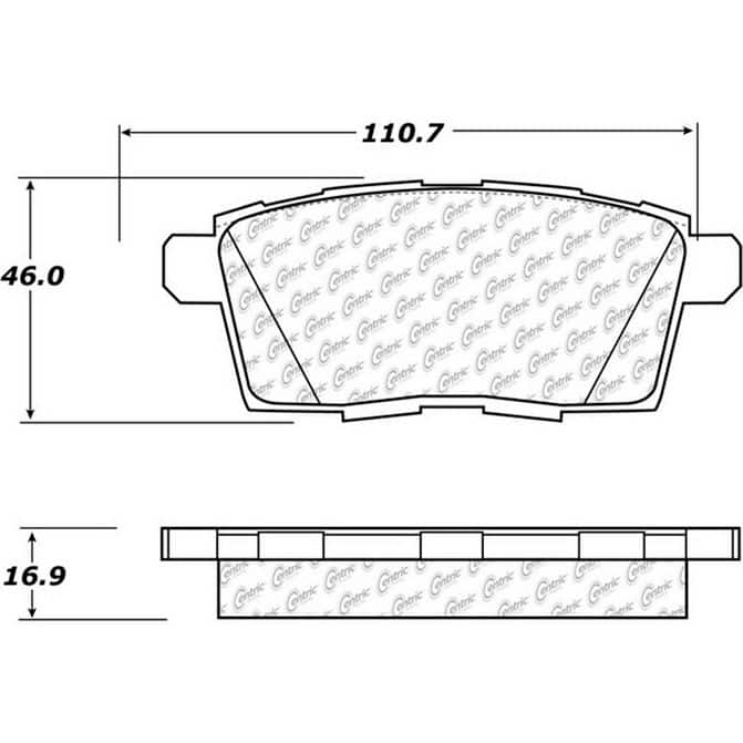 CEN CENTRIC PARTS 10512590