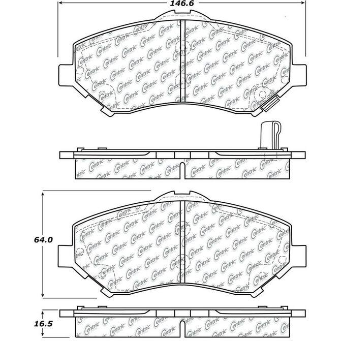 CEN CENTRIC PARTS 10512730