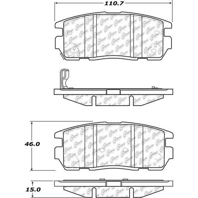 CEN CENTRIC PARTS 10512750
