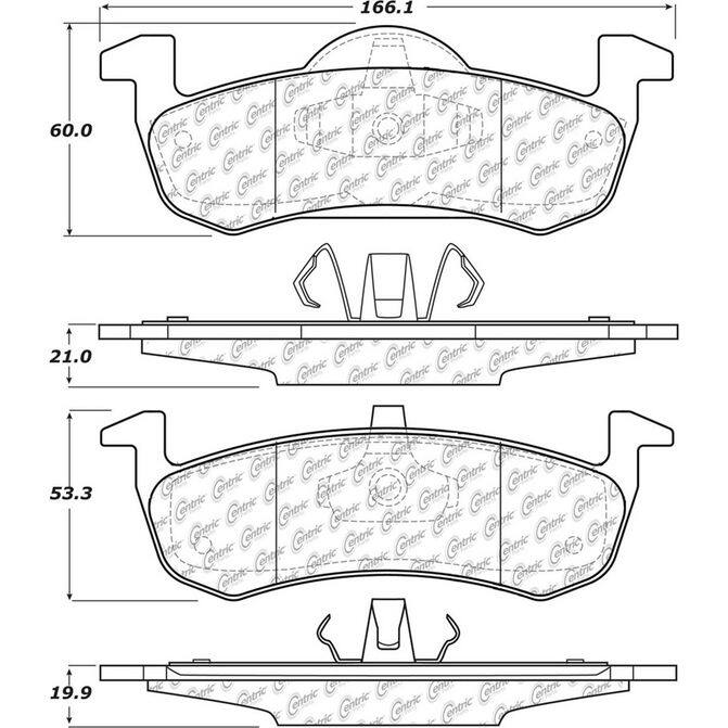 CEN CENTRIC PARTS 10512790