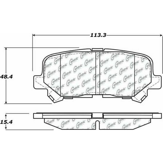 CEN CENTRIC PARTS 10512810