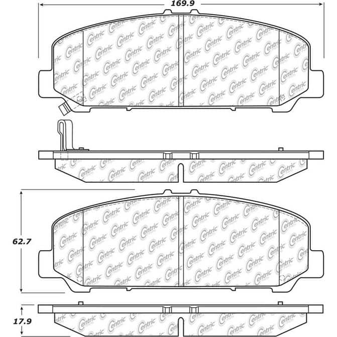 CEN CENTRIC PARTS 10512860