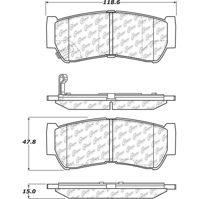 CEN CENTRIC PARTS 10512970