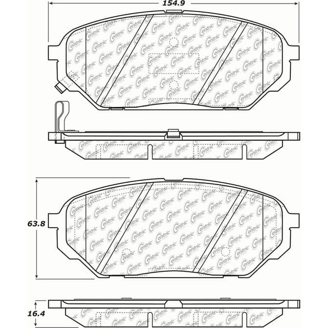 CEN CENTRIC PARTS 10513010