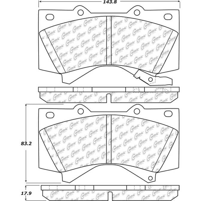 CEN CENTRIC PARTS 10513030