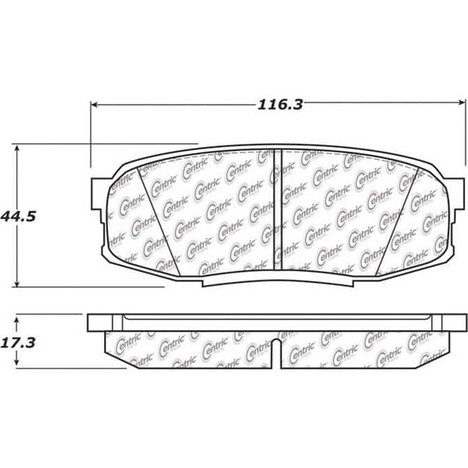 CEN CENTRIC PARTS 10513040