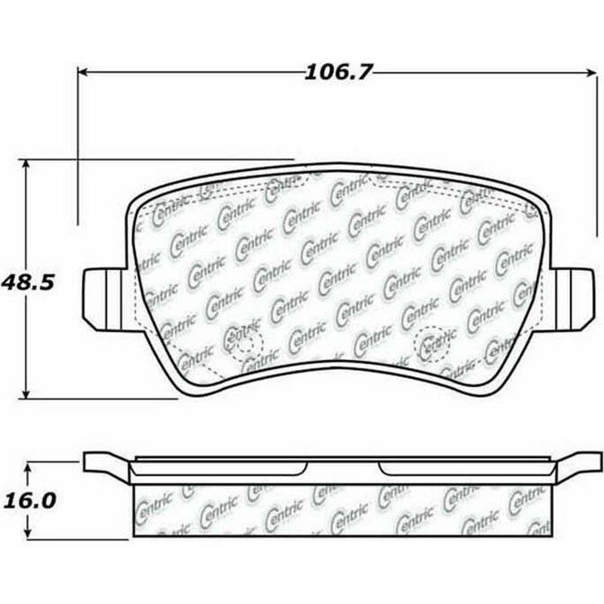 CEN CENTRIC PARTS 10513070