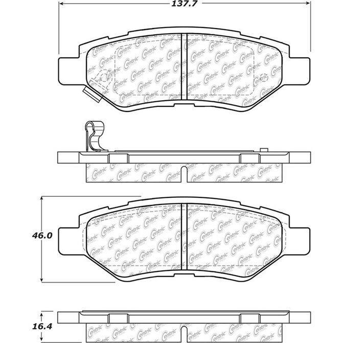 CEN CENTRIC PARTS 10513370