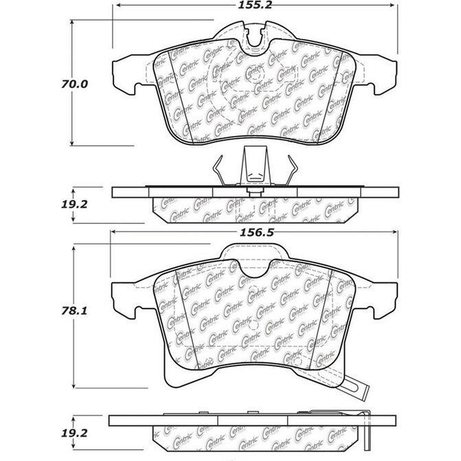 CEN CENTRIC PARTS 10513610