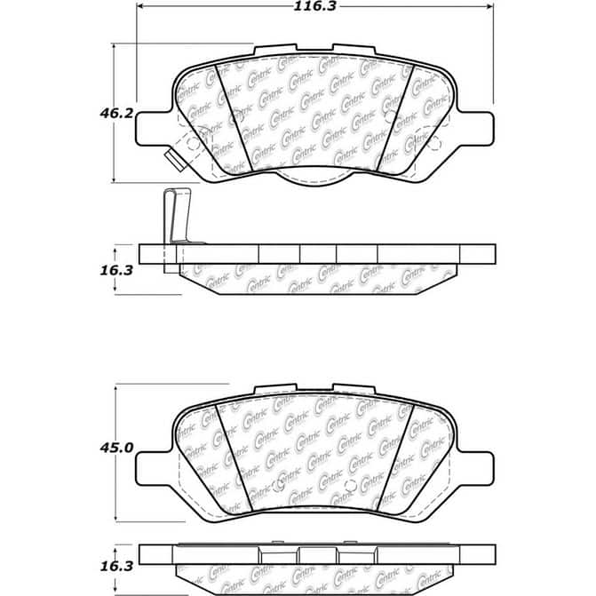 CEN CENTRIC PARTS 10514020