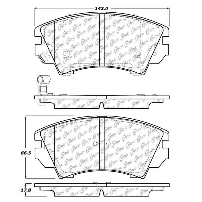 CEN CENTRIC PARTS 10514040
