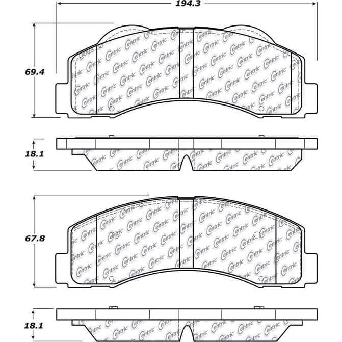 CEN CENTRIC PARTS 10514140