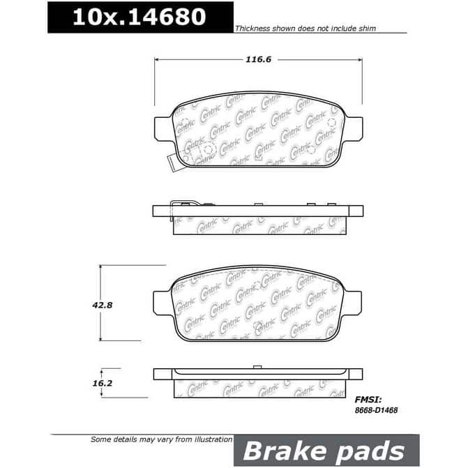 CEN CENTRIC PARTS 10514680