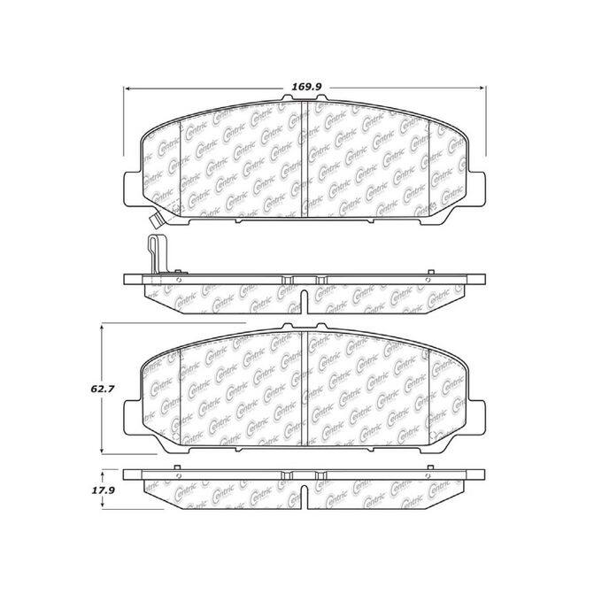 CEN CENTRIC PARTS 10515090