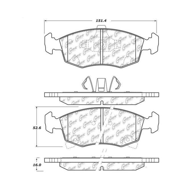CEN CENTRIC PARTS 10515680