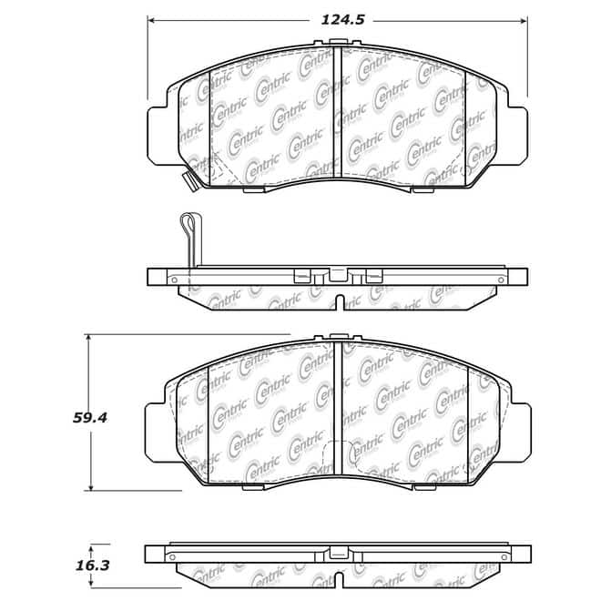 CEN CENTRIC PARTS 10516080
