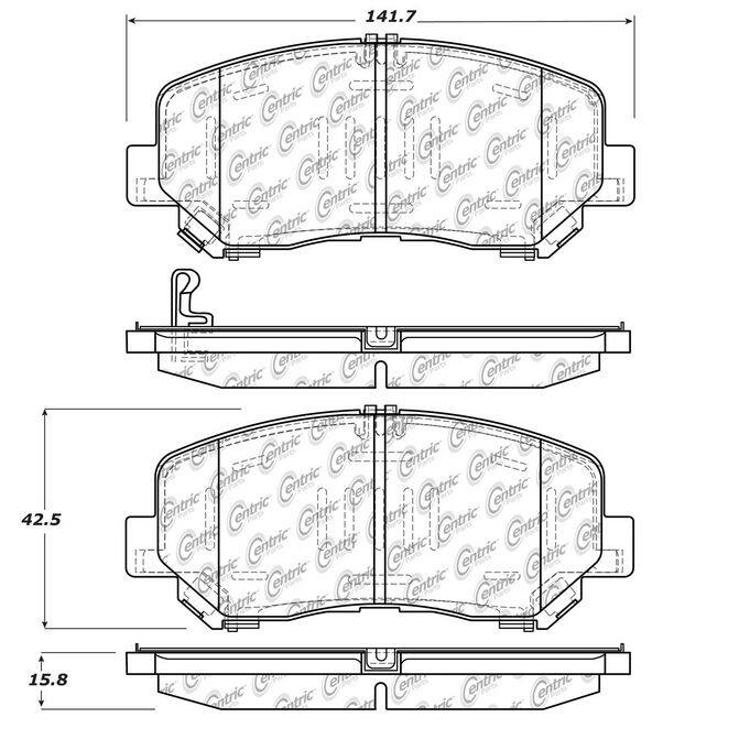 CEN CENTRIC PARTS 10516230