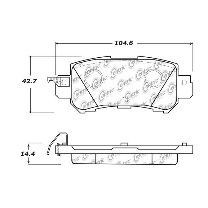 CEN CENTRIC PARTS 10516240