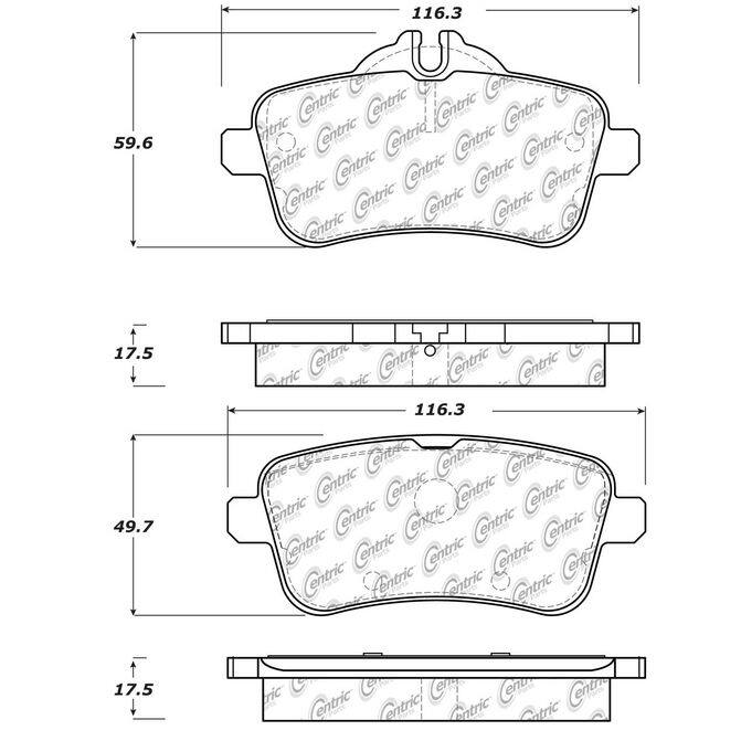 CEN CENTRIC PARTS 10516301