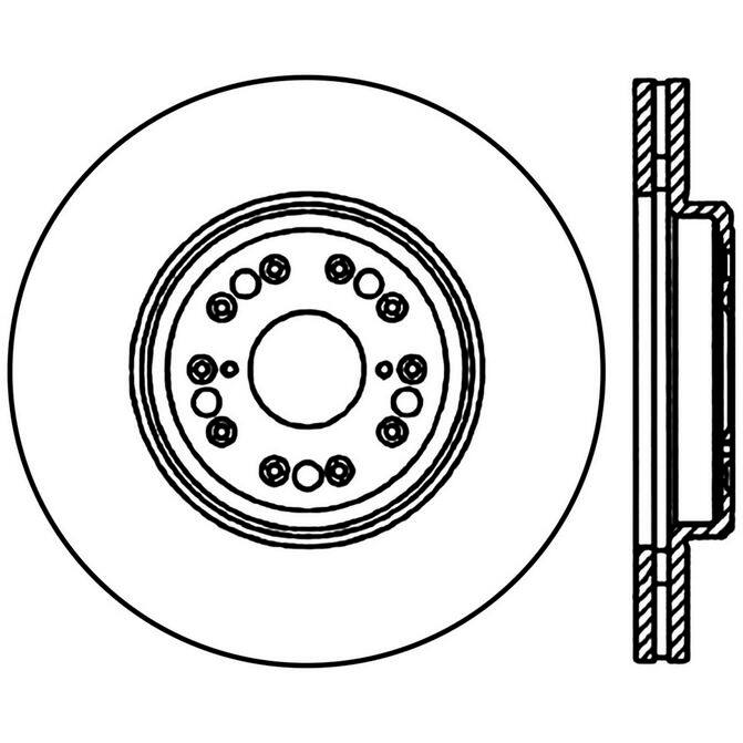 CEN CENTRIC PARTS 12044107CRY