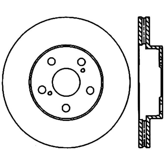 CEN CENTRIC PARTS 12044136CRY