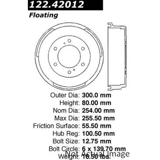 CEN CENTRIC PARTS 12242012