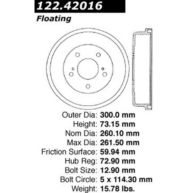 CEN CENTRIC PARTS 12242016