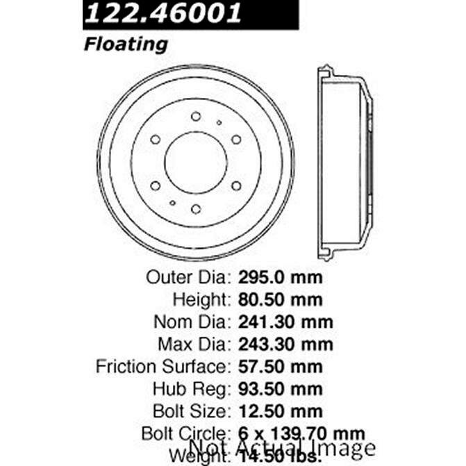 CEN CENTRIC PARTS 12246001