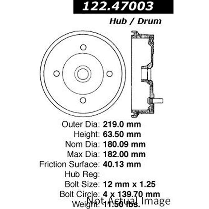 CEN CENTRIC PARTS 12247003