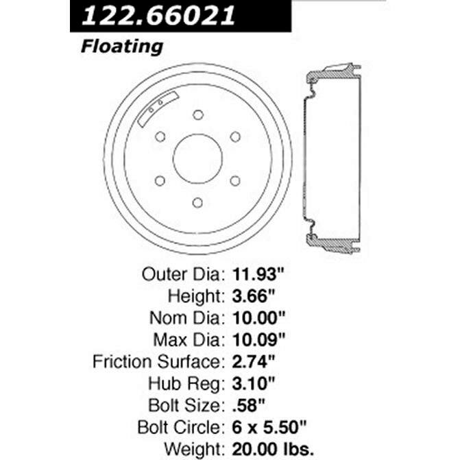 CEN CENTRIC PARTS 12266021