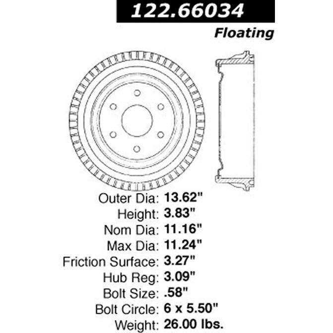CEN CENTRIC PARTS 12266034