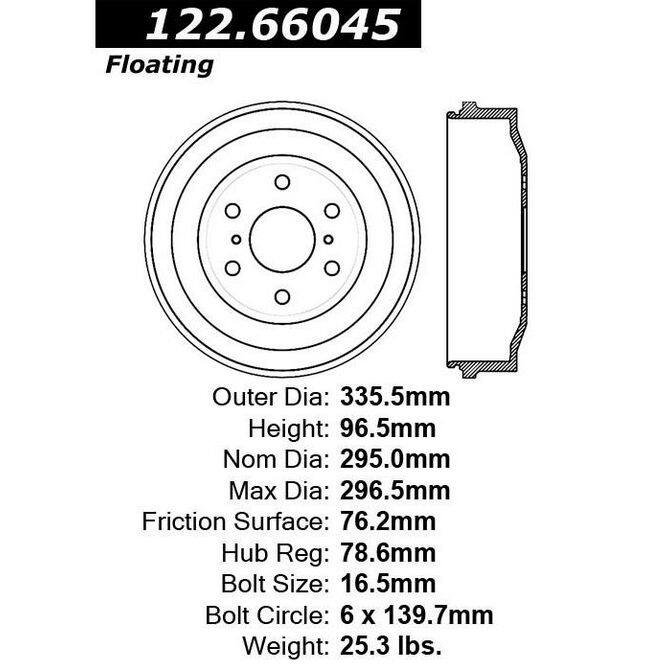 CEN CENTRIC PARTS 12266045