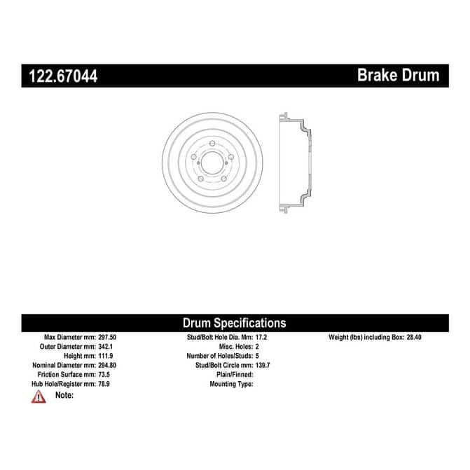 CEN CENTRIC PARTS 12267044