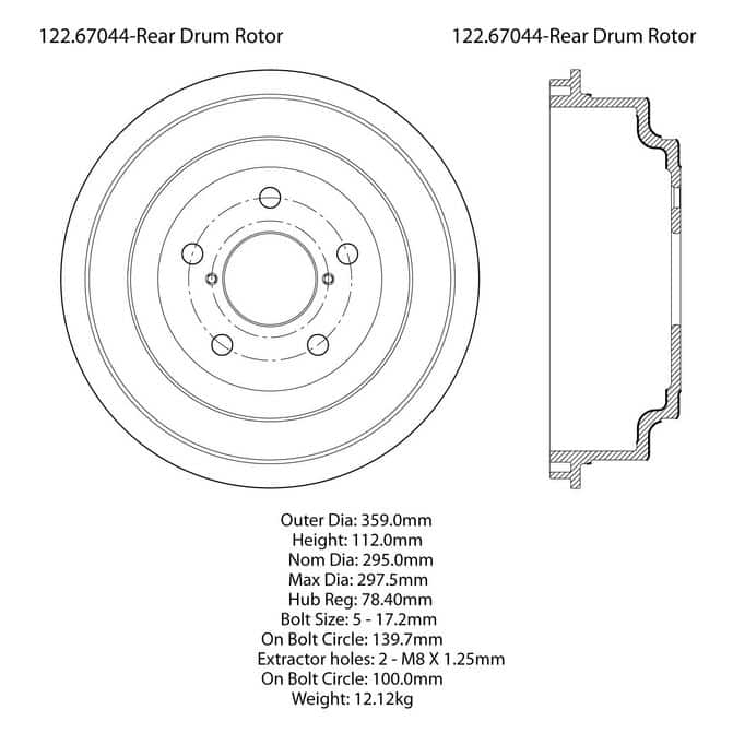 CEN CENTRIC PARTS 12267044